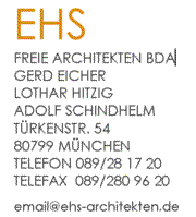 EHS-Architekten, 80799 Mnchen, Trkenstr. 54